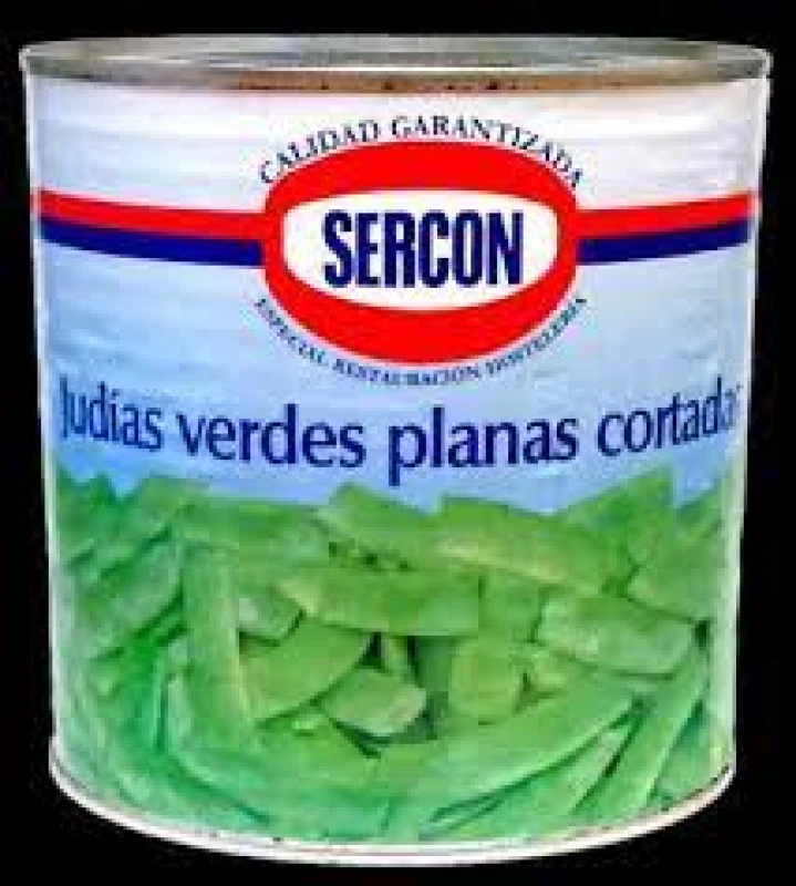 JUDIA VERDE PLANA 3KG C/6 SERCON