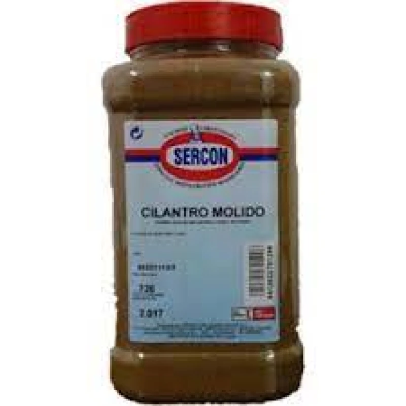 CILANTRO MOLIDO 760 GR P/U SERCON