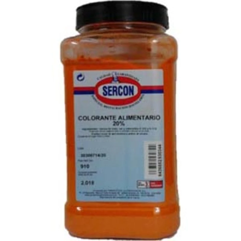 COLORANTE ALIMENTARIO 910G P/U SERCON