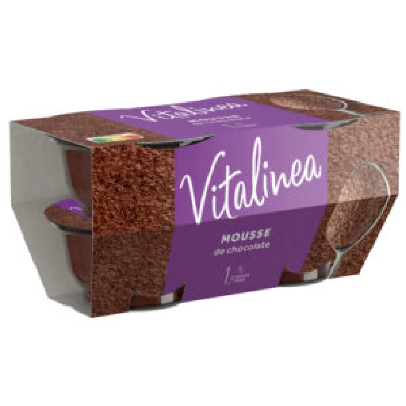 VITALINEA MOUSSE CHOCOLATE C/16 P/U DANONE